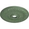 Ekena Millwork Swindon Ceiling Medallion (Fits Canopies up to 6 1/8"), 24"OD x 4"ID x 1 1/2"P, Athenian Green CM24SWAGF - alternate 2